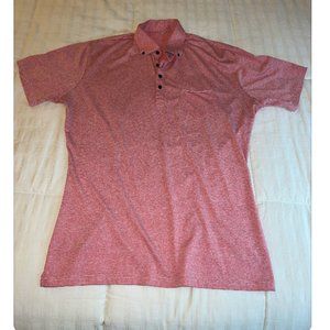 State and Liberty Polo - Light Red